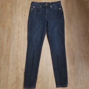 GAP Super High Rise True Skinny Jeans 360 Stretch